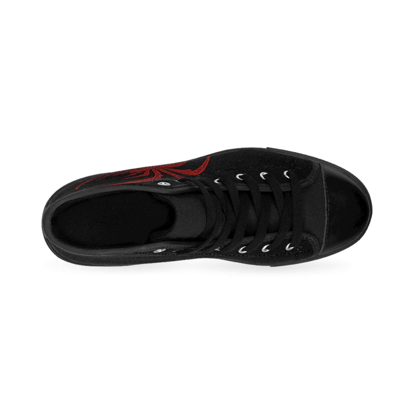Stylish Spider Sneakers for Men, Trendy High Tops, Urban Fashion Footwear, Unique Gift, Skate Style Shoes